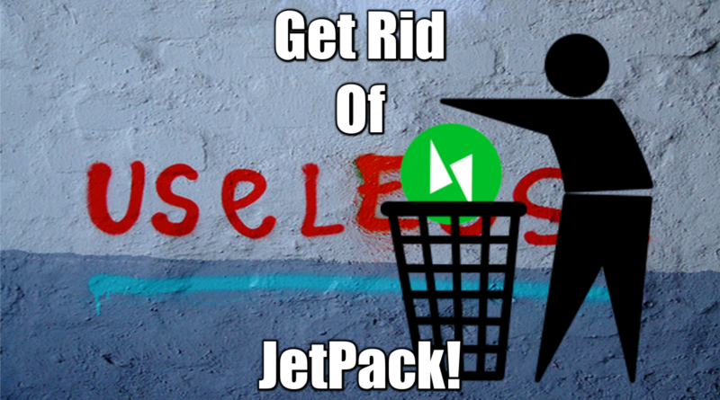 get rid off jetpack