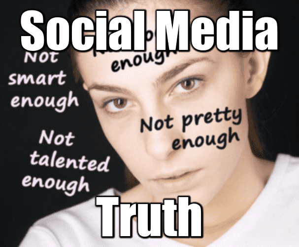 girls low self-esteem social medias