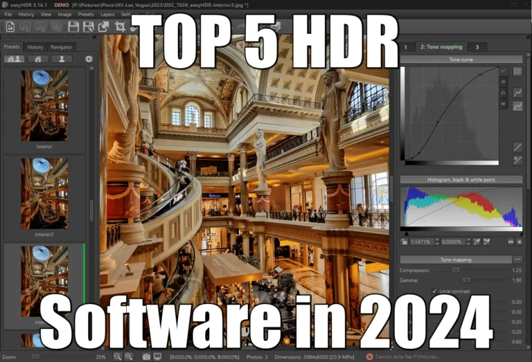 Top 5 HDR Software in 2024